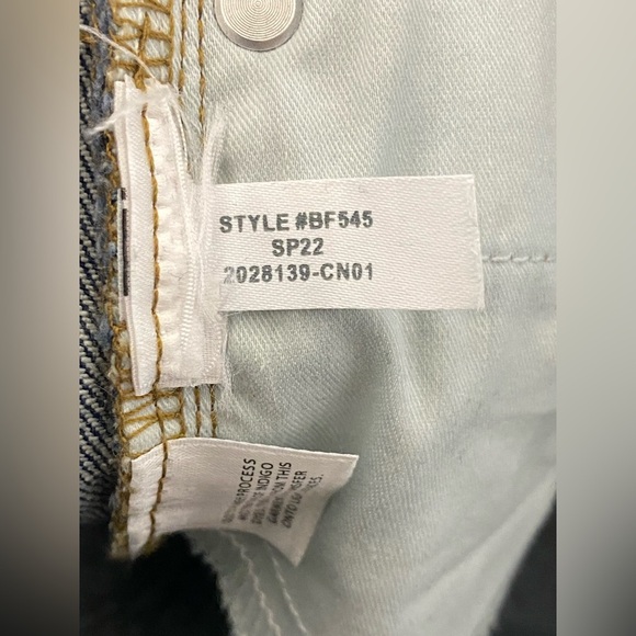 J. Crew 10" demi-boot crop jean in Stone Street wash Button fly BF545 - Picture 10 of 10